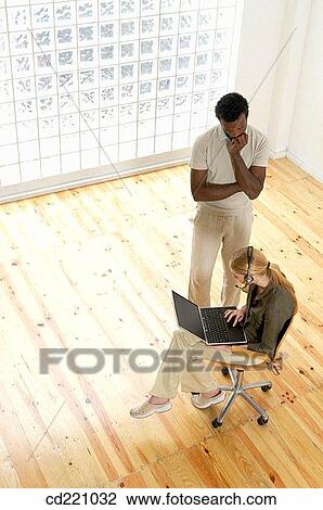Pair in office, bussiness View Large Photo Image Stock Image - Pair in office, bussiness. Fotosearch