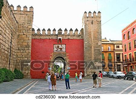 Reales Alcßzares. Seville. Andalusia, Spain View Large Photo Image Stock Image - Reales Alcßzares. Seville. Andalusia, Spain. Fotosearch