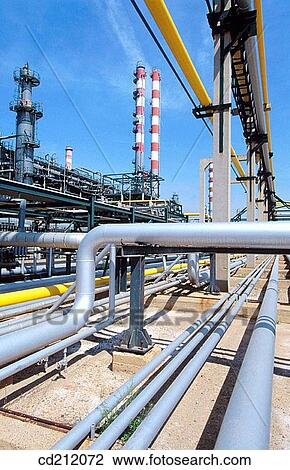 Repsol-YPF oil refinery. Tarragona province. Spain View Large Photo Image Stock Image - Repsol-YPF oil refinery. Tarragona province. Spain. Fotosearch