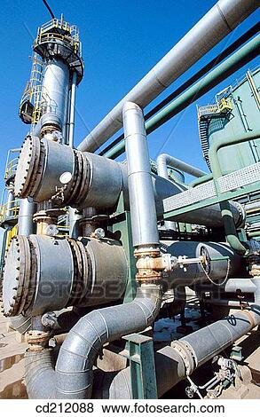 Repsol-YPF oil refinery. Tarragona province. Spain View Large Photo Image Stock Photo - Repsol-YPF oil refinery. Tarragona province. Spain. Fotosearch