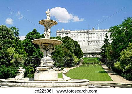 Royal Palace from Campo del Moro. Madrid. Spain View Large Photo Image Stock Image - Royal Palace from Campo del Moro. Madrid. Spain. Fotosearch