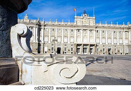 Royal Palace. Madrid. Spain View Large Photo Image Stock Image - Royal Palace. Madrid. Spain. Fotosearch