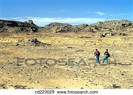 Sahara near Tassili, Algeria View Large Photo Image Stock Photo - Sahara near Tassili, Algeria. Fotosearch