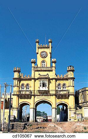 Saiffi Tower. Jamnagar. Gujarat, India View Large Photo Image Stock Photo - Saiffi Tower. Jamnagar. Gujarat, India. Fotosearch