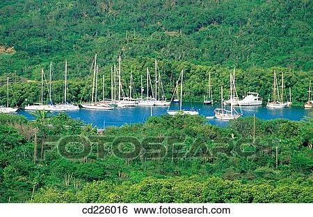 Sailboats. English harbour. Antigua. West Indies. Caribbean View Large Photo Image Stock Photograph - Sailboats. English harbour. Antigua. West Indies. Caribbean. Fotosearch