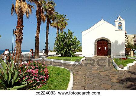 Stock Image - San Telmo church. Puerto de la Cruz. Tenerife. Canary Islands. Spain. Fotosearch