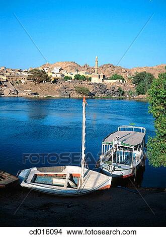 Sehel Island and river Nile. Aswan. Nubia. Egypt View Large Photo Image Picture - Sehel Island and river Nile. Aswan. Nubia. Egypt. Fotosearch