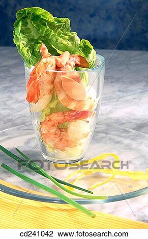 Shrimps cocktail View Large Photo Image Stock Image - Shrimps cocktail. Fotosearch