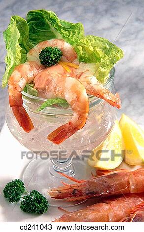 Shrimps cocktail View Large Photo Image Stock Image - Shrimps cocktail. Fotosearch