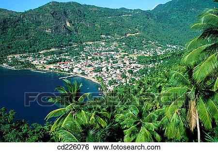 Soufriere. St. Lucia. West Indies. Caribbean View Large Photo Image Stock Photograph - Soufriere. St. Lucia. West Indies. Caribbean. Fotosearch