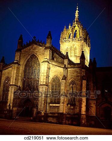 St. Giles cathedral, Royal Mile. Edinburgh. Scotland View Large Photo Image Stock Image - St. Giles cathedral, Royal Mile. Edinburgh. Scotland. Fotosearch