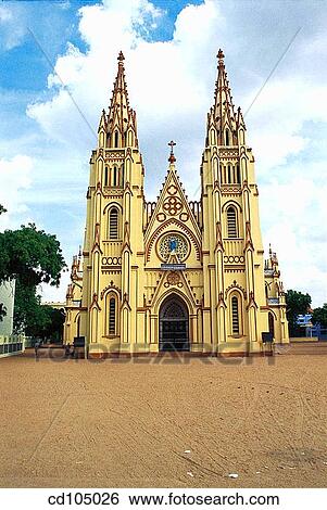 St. Mary's Church. Madurai. Tamil Nadu, India View Large Photo Image Stock Photograph - St. Mary's Church. Madurai. Tamil Nadu, India. Fotosearch