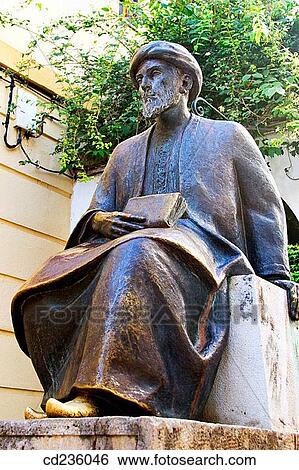 Statue of Jewish philosopher, theologian and physician Maimonides in the? juder? a? (Jewish quarter). Cordoba. Andalusia, Spain View Large Photo Image Stock Photograph - Statue of Jewish philosopher, theologian and physician Maimonides in the? juder? a? (Jewish quarter). Cordoba. Andalusia, Spain. Fotosearch