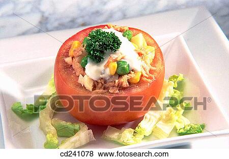 Stuffed tomatoes View Large Photo Image Stock Photo - Stuffed tomatoes. Fotosearch