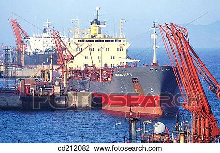 Tanker at Port of Bilbao. Biscay, Spain View Large Photo Image Stock Image - Tanker at Port of Bilbao. Biscay, Spain. Fotosearch