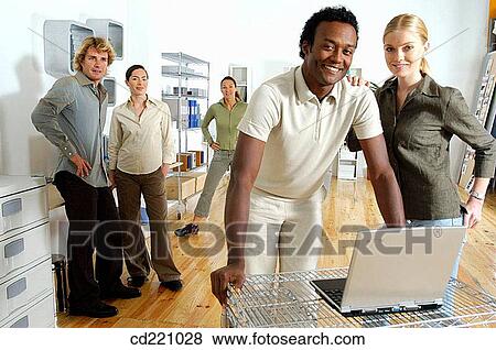 Teamwork, working, office View Large Photo Image Stock Photo - Teamwork, working, office. Fotosearch