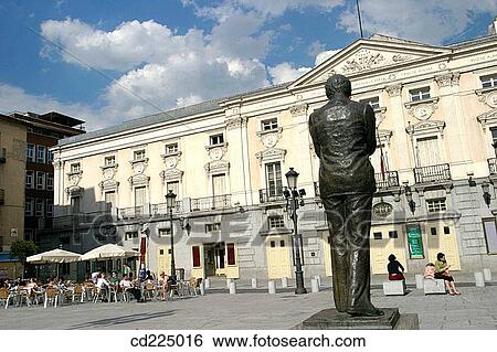 Teatro Espa±ol in Plaza de Santa Ana. Madrid. Spain View Large Photo Image Stock Photograph - Teatro Espa±ol in Plaza de Santa Ana. Madrid. Spain. Fotosearch