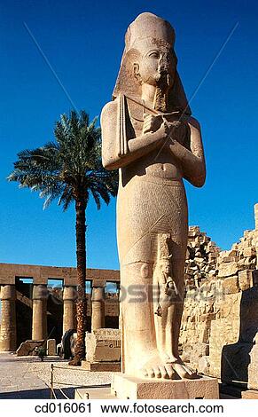 Stock Image - Temple of Karnak. Luxor. Egypt. Fotosearch