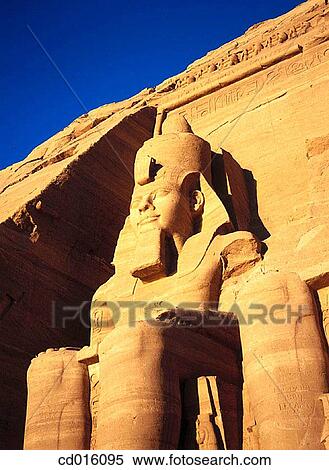 Stock Photography - Temple of Ramses II. Abu Simbel. Egypt. Fotosearch