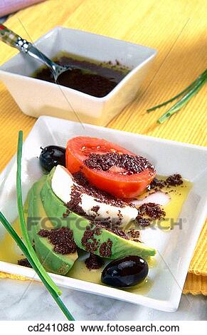 Three-coloured salad View Large Photo Image Stock Photo - Three-coloured salad. Fotosearch