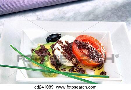Three-coloured salad View Large Photo Image Stock Photo - Three-coloured salad. Fotosearch