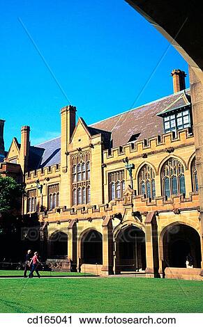 Stock Image - University of Sydney. Australia. Fotosearch