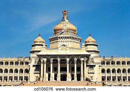 Vidhana Soudha, home of the Karnataka Legistative branch. Bangalore. Karnataka, India View Large Photo Image Stock Photograph - Vidhana Soudha, home of the Karnataka Legistative branch. Bangalore. Karnataka, India. Fotosearch