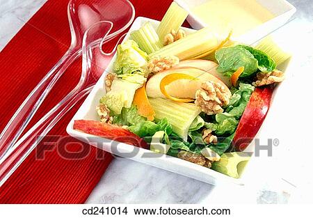 Waldorf salad View Large Photo Image Picture - Waldorf salad. Fotosearch