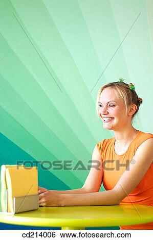 Woman in bar View Large Photo Image Stock Photograph - Woman in bar. Fotosearch
