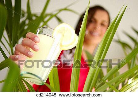 Woman, lemonade View Large Photo Image Stock Photography - Woman, lemonade. Fotosearch