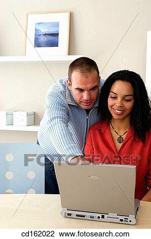 Stock Image - Work mates. Fotosearch