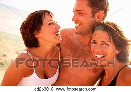Stock Photo - 30's, beach, amusement, 20's. Fotosearch