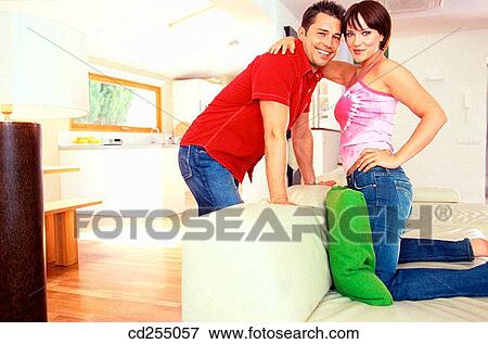 30's, Best friend, at-home, affection, 20's View Large Photo Image Stock Photo - 30's, Best friend, at-home, affection, 20's. Fotosearch