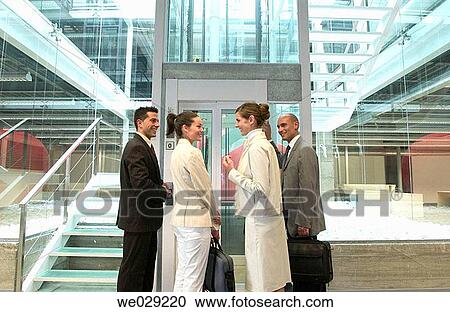 Stock Image - 30's, business, briefcase, 20's. Fotosearch