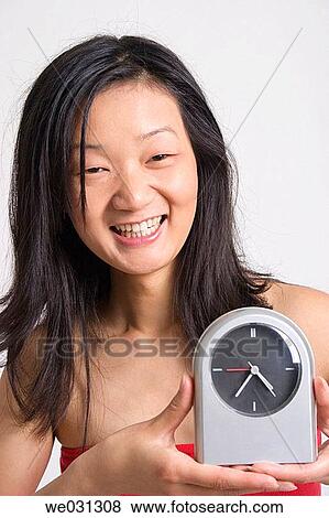 30's, clock, Asian, alarm-clock, 20's View Large Photo Image Stock Photo - 30's, clock, Asian, alarm-clock, 20's. Fotosearch