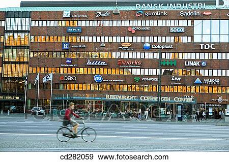 Advertisements for Danish industry on building in Hans Christian Andersen Boulevard, Copenhagen, Denmark View Large Photo Image Stock Photo - Advertisements for Danish industry on building in Hans Christian Andersen Boulevard, Copenhagen, Denmark. Fotosearch