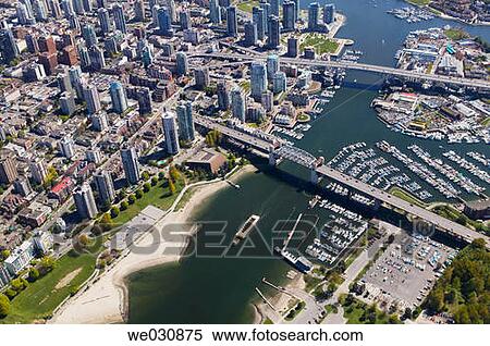 Aerial view of entrance to False Creek, Vancouver. British Columbia, Canada View Large Photo Image Stock Photography - Aerial view of entrance to False Creek, Vancouver. British Columbia, Canada. Fotosearch