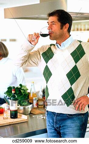 alcohol, at-home, Alcoholic drink, 30's View Large Photo Image Stock Photo - alcohol, at-home, Alcoholic drink, 30's. Fotosearch