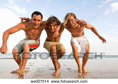amusement, carefree, beach, 20's View Large Photo Image Picture - amusement, carefree, beach, 20's. Fotosearch
