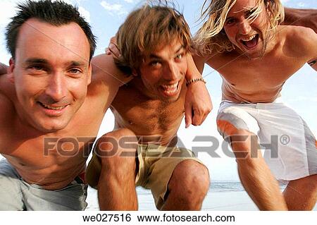 Stock Photograph - amusement, carefree, beach, 20's. Fotosearch