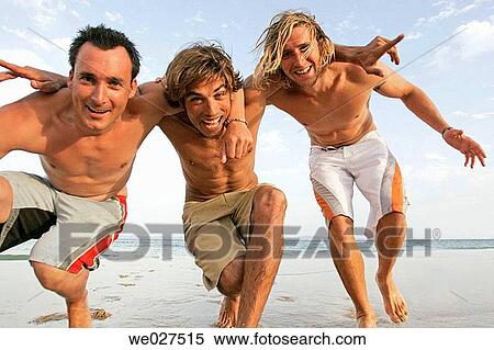 amusement, carefree, beach, 20's View Large Photo Image Stock Photography - amusement, carefree, beach, 20's. Fotosearch