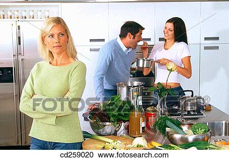 angry, at-home, Arms crossed, 30's View Large Photo Image Stock Image - angry, at-home, Arms crossed, 30's. Fotosearch