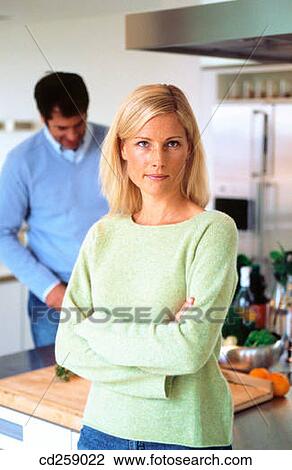 angry, at-home, arms folded, Arms crossed, 30's View Large Photo Image Stock Image - angry, at-home, arms folded, Arms crossed, 30's. Fotosearch