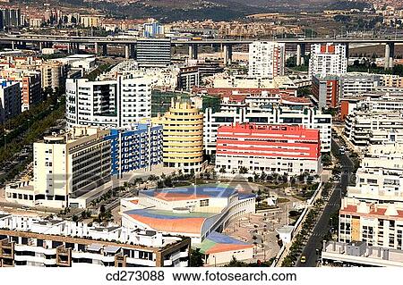 Apartment buildings in Moscavide area, Lisbon. Portugal View Large Photo Image Stock Photo - Apartment buildings in Moscavide area, Lisbon. Portugal. Fotosearch