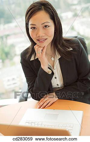 Asian, businesswoman, businesspeople, business, 20's View Large Photo Image Stock Photo - Asian, businesswoman, businesspeople, business, 20's. Fotosearch
