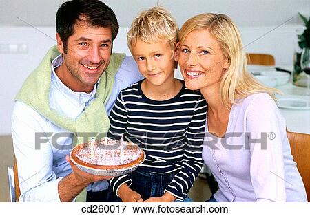 at-home, bonding, bond, Birthday cake, 30's View Large Photo Image Stock Photo - at-home, bonding, bond, Birthday cake, 30's. Fotosearch