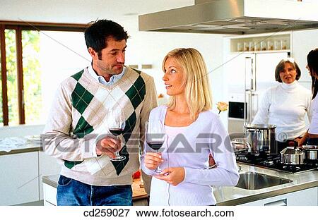 at-home, chat, 30's View Large Photo Image Stock Photo - at-home, chat, 30's. Fotosearch