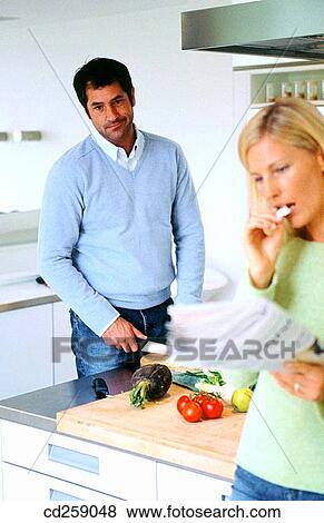 at-home, contemporary, 30's View Large Photo Image Stock Photo - at-home, contemporary, 30's. Fotosearch