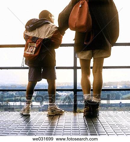 back view, boy, child, contemporary View Large Photo Image Stock Photo - back view, boy, child, contemporary. Fotosearch