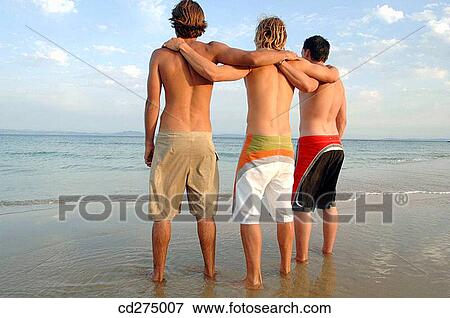 back view, calm, Best friend, beach, 20's View Large Photo Image Stock Photo - back view, calm, Best friend, beach, 20's. Fotosearch
